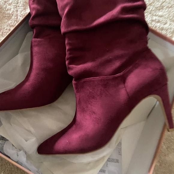 Style by Charles David Women's Lenny Booties wine - Picture 6 of 9